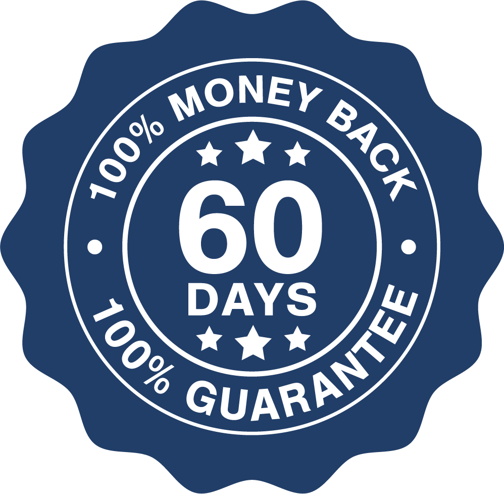 JellyThin official website 60-day satisfaction money-back guarantee seal